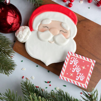 Extra Large Santa Single Cookie