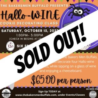 Hallo-WINE Cookie Decorating Class - October 15, 2022