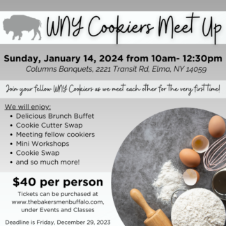 WNY Cookier Meet Up (for members of the Facebook Group WNY COOKIERS)