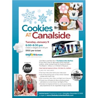 Winter Cookies at Canalside Class- Explore and More