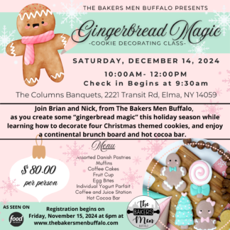 "Gingerbread Magic" Cookie Decorating Class at Columns